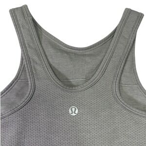 Lululemon Ribbed‎ Gray Tank Top Fits Like a Size 4 Womens